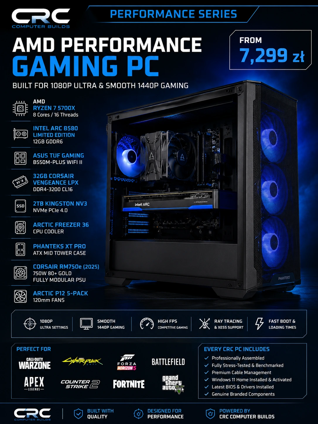 CRC Performance Series graphic