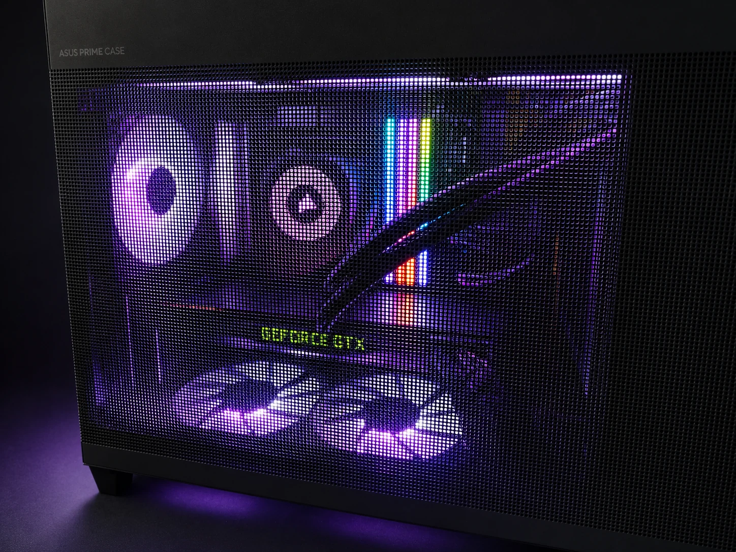 Mesh RGB side view
