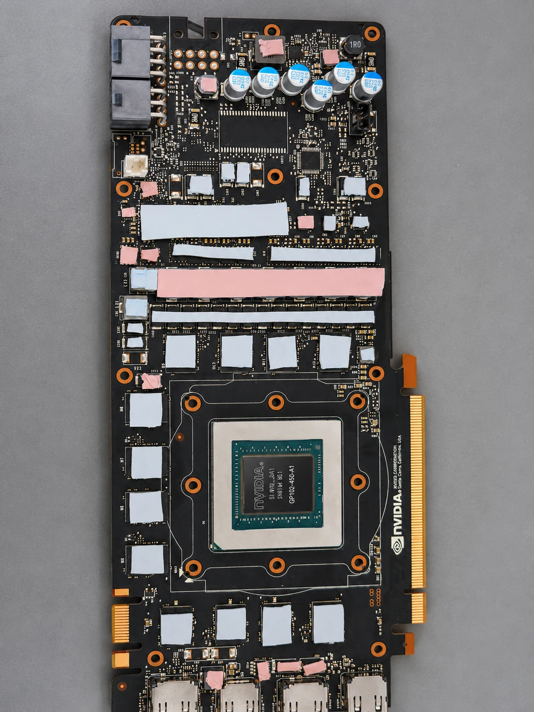 GPU PCB service view