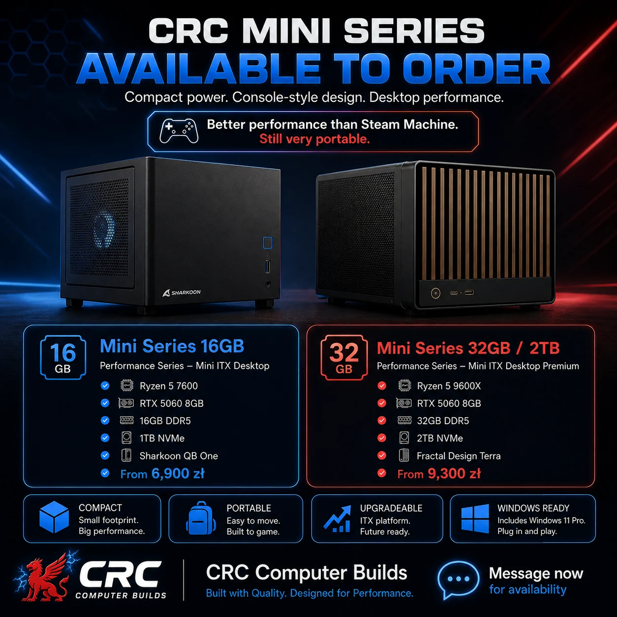 CRC Mini Series available to order poster